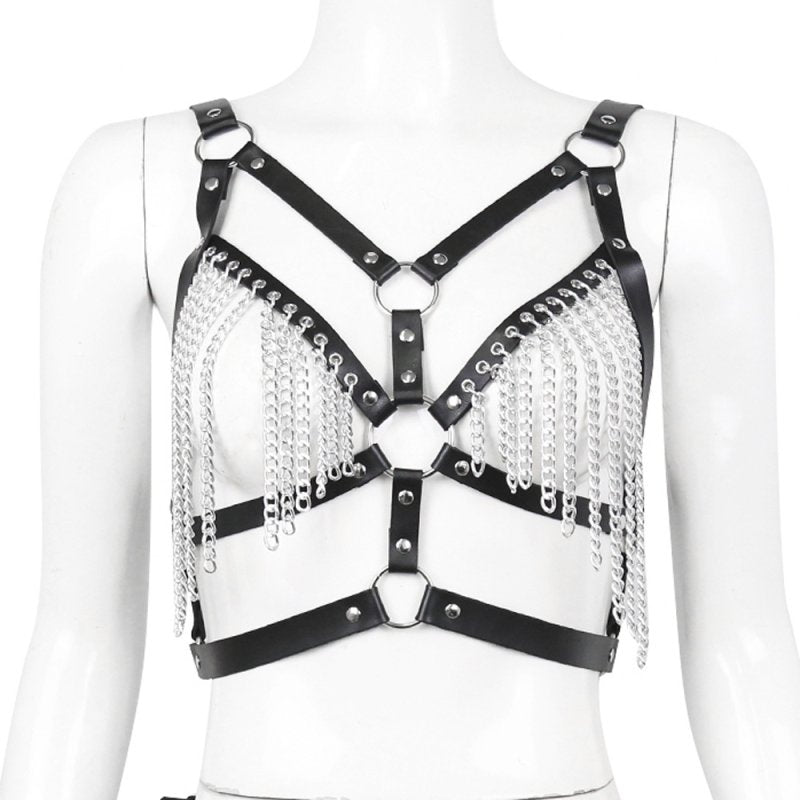 Harnais Buste Ouvert Beauty Chains - KinkHarness - Harnais Femme