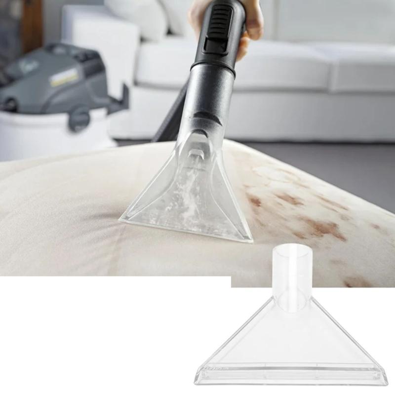 Clear Scrub Head Extraction Nozzles With Adapters Upholstery Carpet Cleaning Attachment Home Appliance Parts Enduring