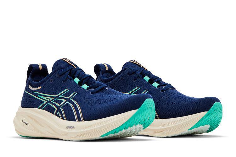Women's Sneakers ASICS Gel-Nimbus 26 Blue Expanse Aurora Green (Women's) Blue Expanse/Aurora Green