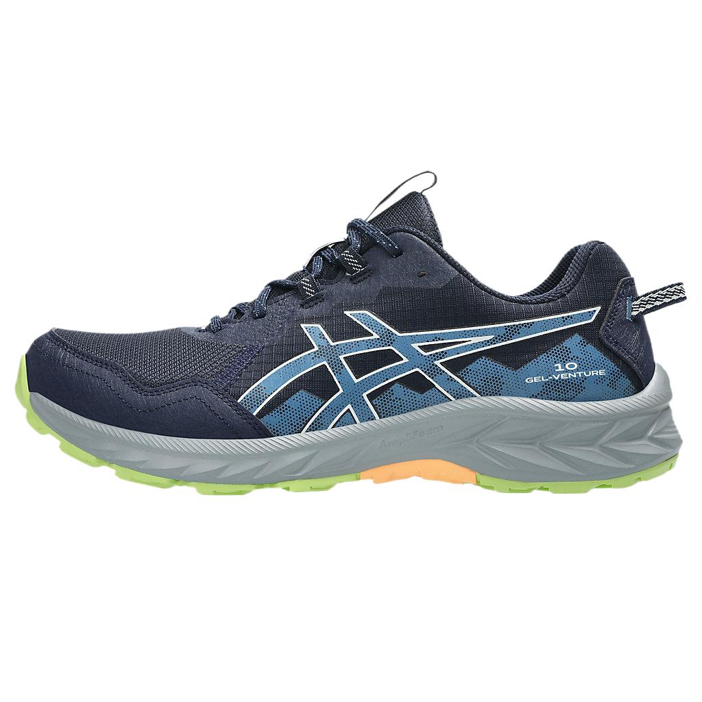 New Asics GEL VENTURE 10 Low Top Running Shoes Men's Marine Blue 1011B967-401