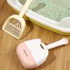 Wall Mounted Cat Litter Scoop Fine Mesh Double Size Gap Sifter Plastic Poop Cleaner Tool for Pet Waste Management Home Use Bathroom Organization