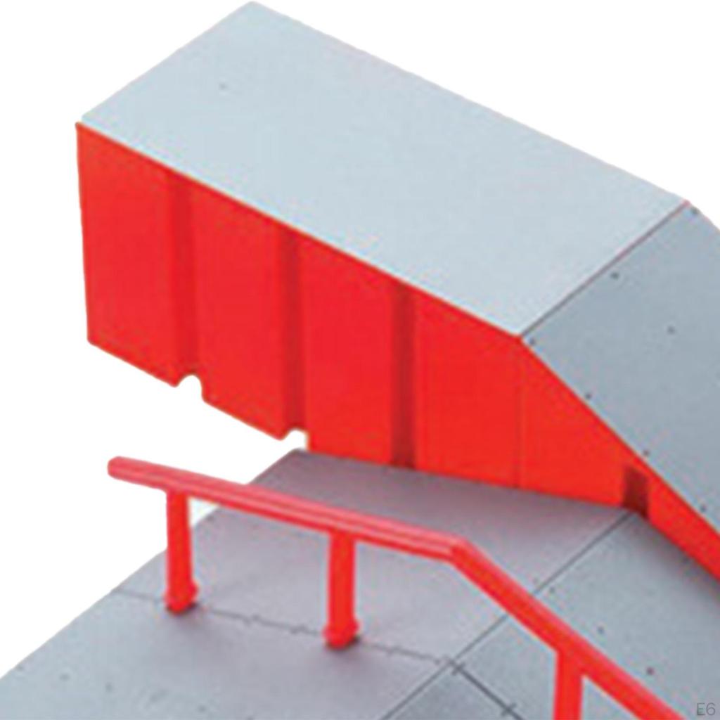 Finger Skate Ramp Park Kits Toy with Skateboard, Kids Skateboard