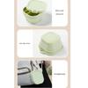 Adjustable Silicones Meal Box Foldable For Backpacks Purse Lunch Bags Freezers Safe And Nontoxic Materials