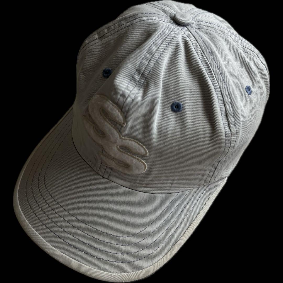 

[USED] Embroidered Logo Old Stussy 6 Panel Cap Stussyhats