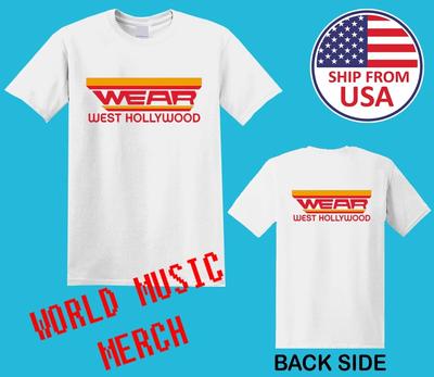 Trage West Hollywood Herren Weiß Größe S-5XL