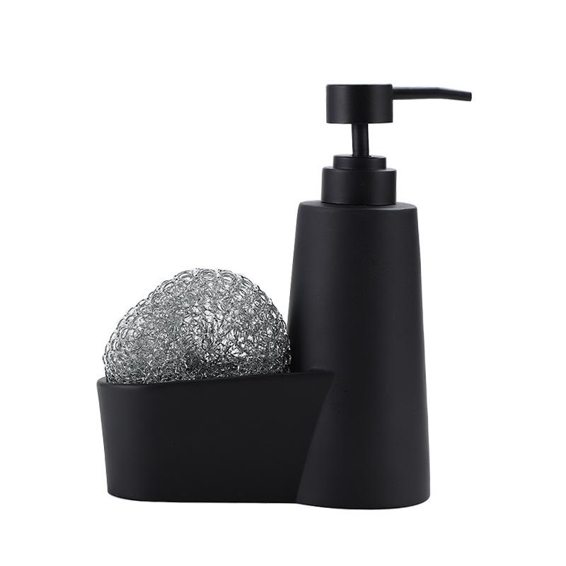 Plastic Black  ODM Multifunctional Kitchen Resin Lotion Soap Dispenser Bottle чёрный
