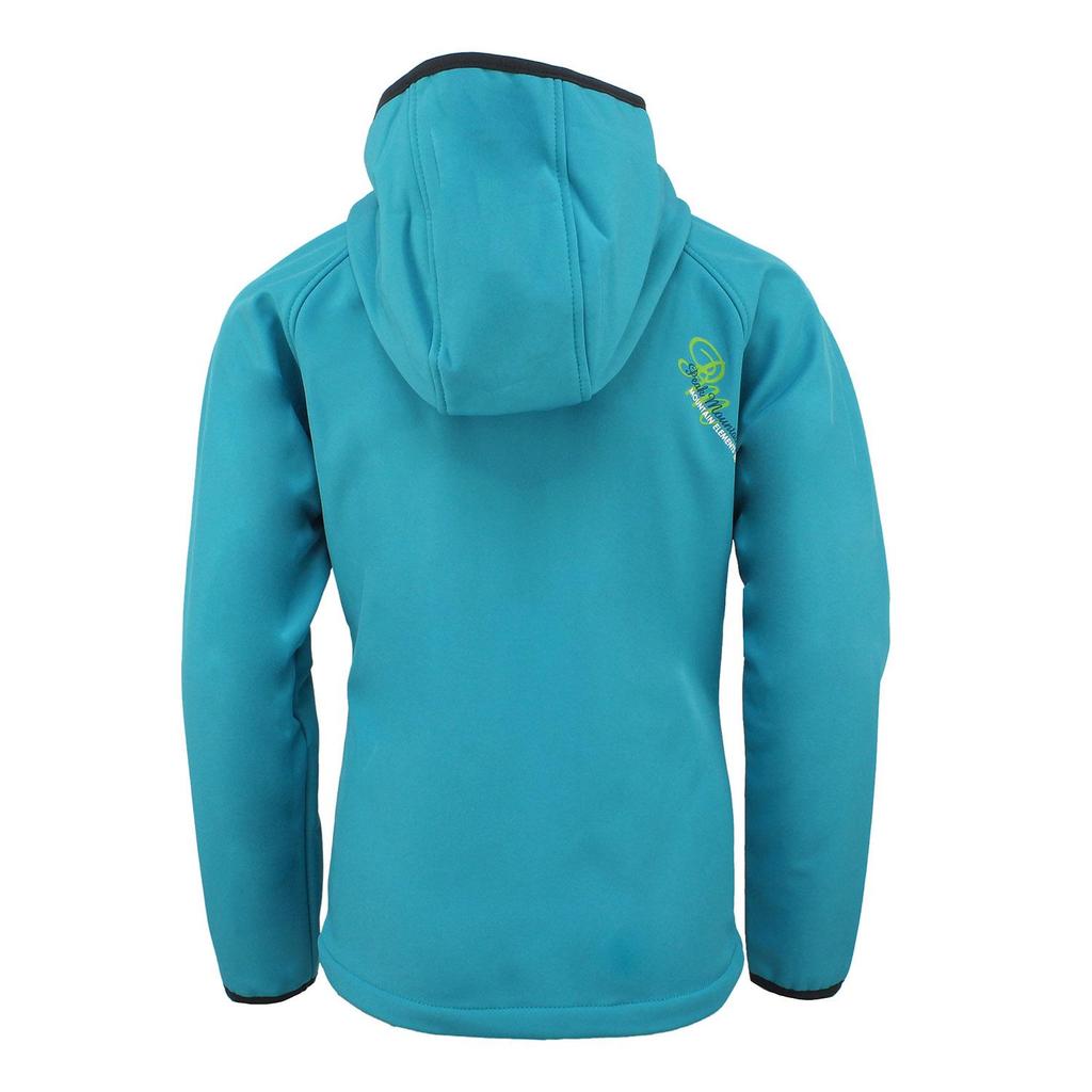 peak mountain Veste Softshell Jacket Water Resistant Turquoise