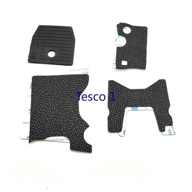 New for Nikon DF Body Grip Side Front Bottom Leather Skin Rubber Cover Shell with Adhesive Tape Digital Camera Replacement Part