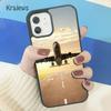 Krajews Avion Avion Avion Husă moale pentru telefon pentru iPhone 14 5 SE 6s 7 8 plus XR XS 11 12 13 pro max Samsung S21 S22ultra