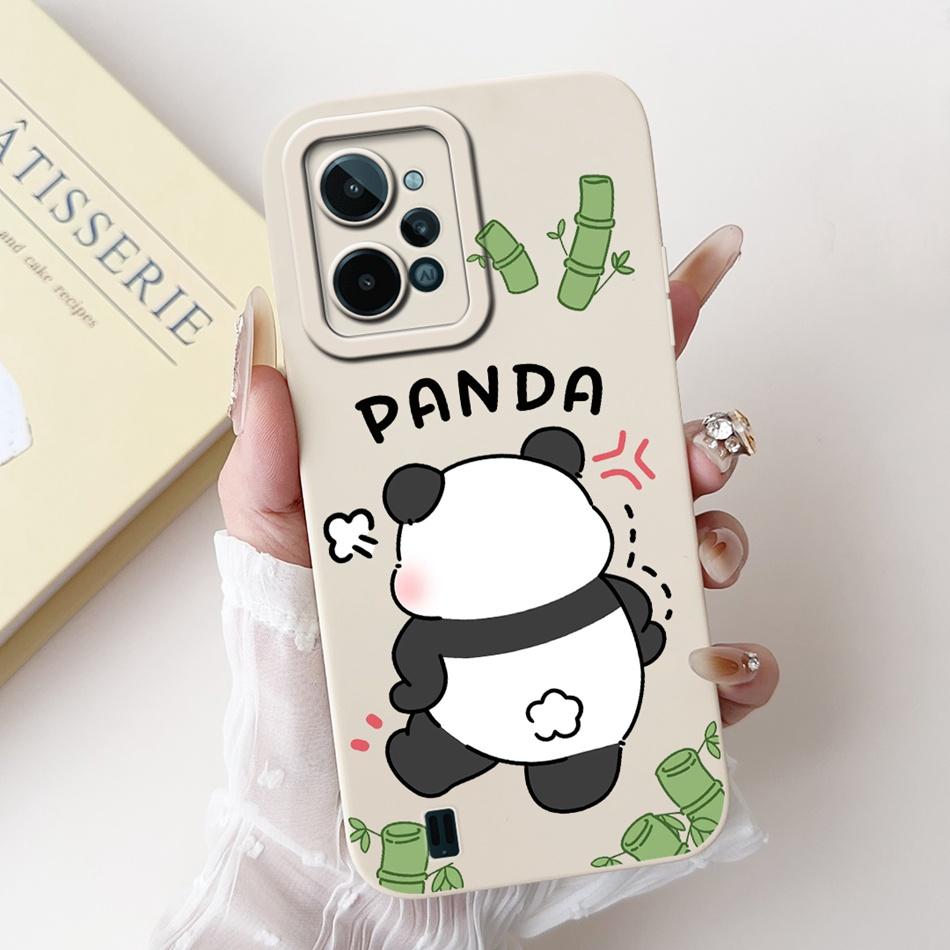 For Realme C31 Case RealmeC31 C 31 4G RMX3501 2022 Cute Cartoon Camera Protective Shockproof Soft Silicon Phone Cases
