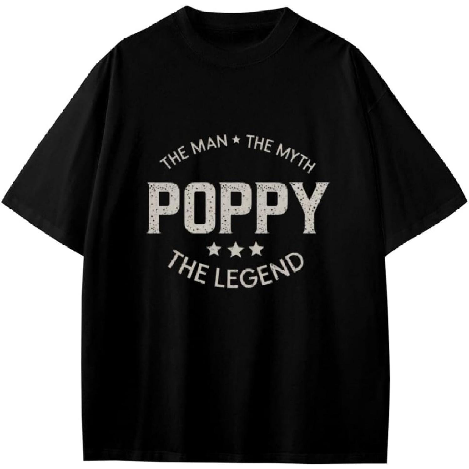 

Poppy The Man The Myth The Legend Anime Gift Girls Boys Teens T-Shirt XXXXXL різнокольоровий