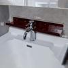 Acrylic Bathroom Shelf Organizer Over The Faucet,Bathroom Sink Shelf Over Faucet,Countertop Organizer Kitchen Above Sink Rack