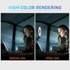 6inches LEDs Selfie Ring Light with Clamp USB Operated 3 Colors Temperature Changing  3 Levels Dimmable Brightness