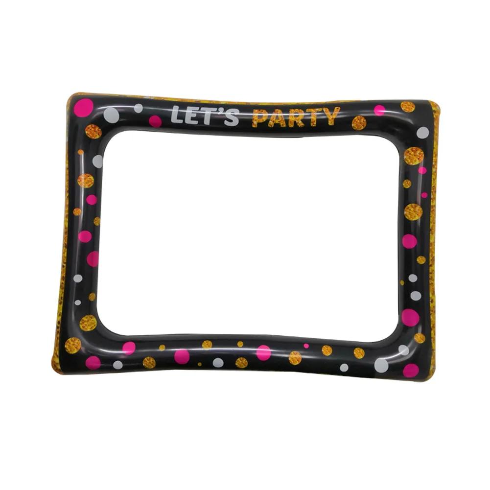 Decoration Picture Frame Large Size Selfie Picture Frame PVC Inflatable Frame Photo Booth Props for Birthday Baby Shower Wedding