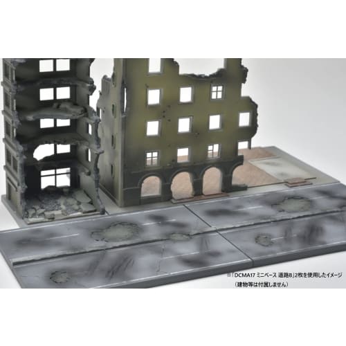 TOMYTEC 1/144 DioColle Combat Series DCMA17 Minibase Road B Pre-painted Plastic Model 323761