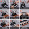 1set DIY leather punch die-cutting machine, manual hand press stamping mold tool, DIY handmade leathercraft pressing machine
