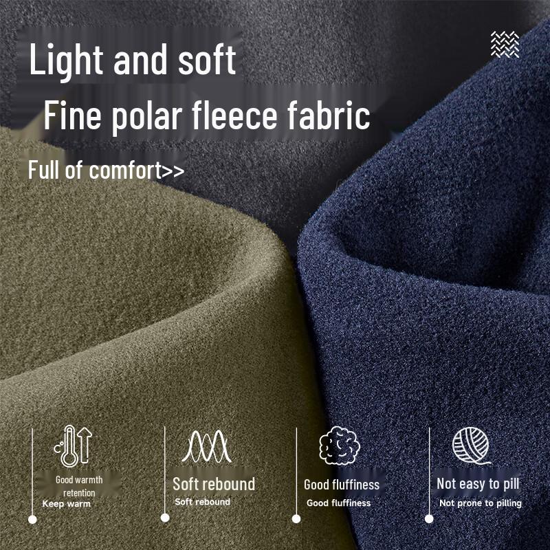 MINISO Men's Autumn/Winter Fleece-Lined Casual Jogger Pants