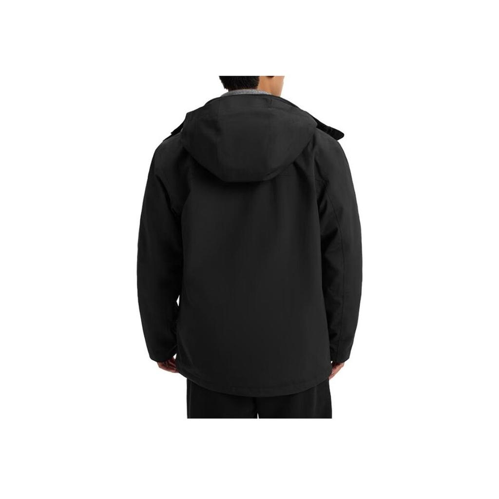 Under Armour Loose Three-In-One Training Sports Waterproof Warm Jacket Men Jacket Black 6001977-001