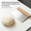 Stainless Steel Cake Scraper  with Scale Versatile Dough Cutter for Baking Pastry Bread Kitchen Accessory
