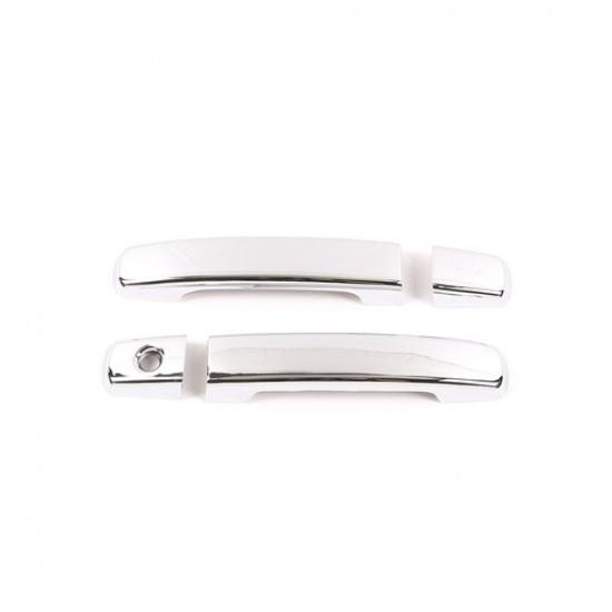 4pcs For 05-15 Nissan Frontier Chrome Door Handle Decorative Cover W/O Smart Key