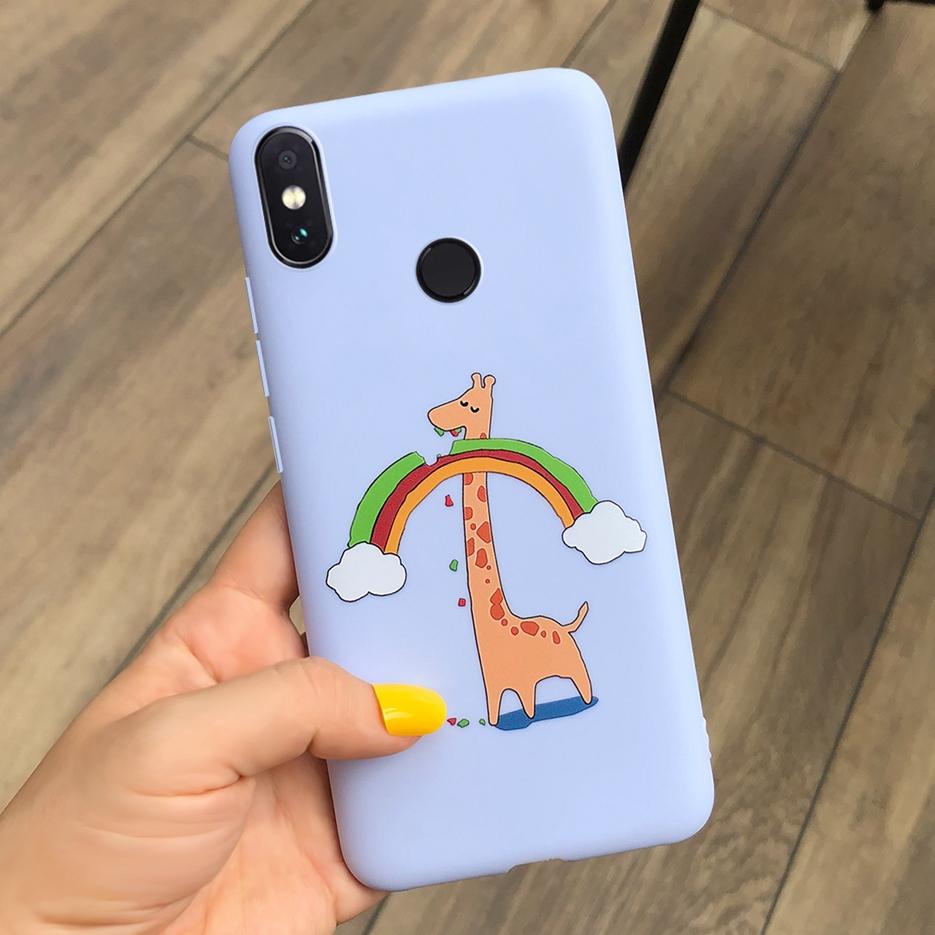 For Xiaomi Redmi Note 5 Pro Case Lovely Candy Painted Cover Soft Silicone Case For Xiaomi Redmi Note 5 Pro Note5Pro Cover Bumper