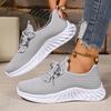 Shoes women's summer new comfortable women's sports shoes mesh breathable lace-up soft sole casual fashion women's single shoes