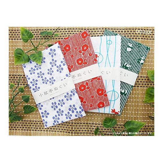 Miyamoto-Towel Japanese Tenugui Small Pattern Hand Towel Small Chrysanthemum 33x90cm Absorbent Quick-Drying Natural Material Gentle on Skin