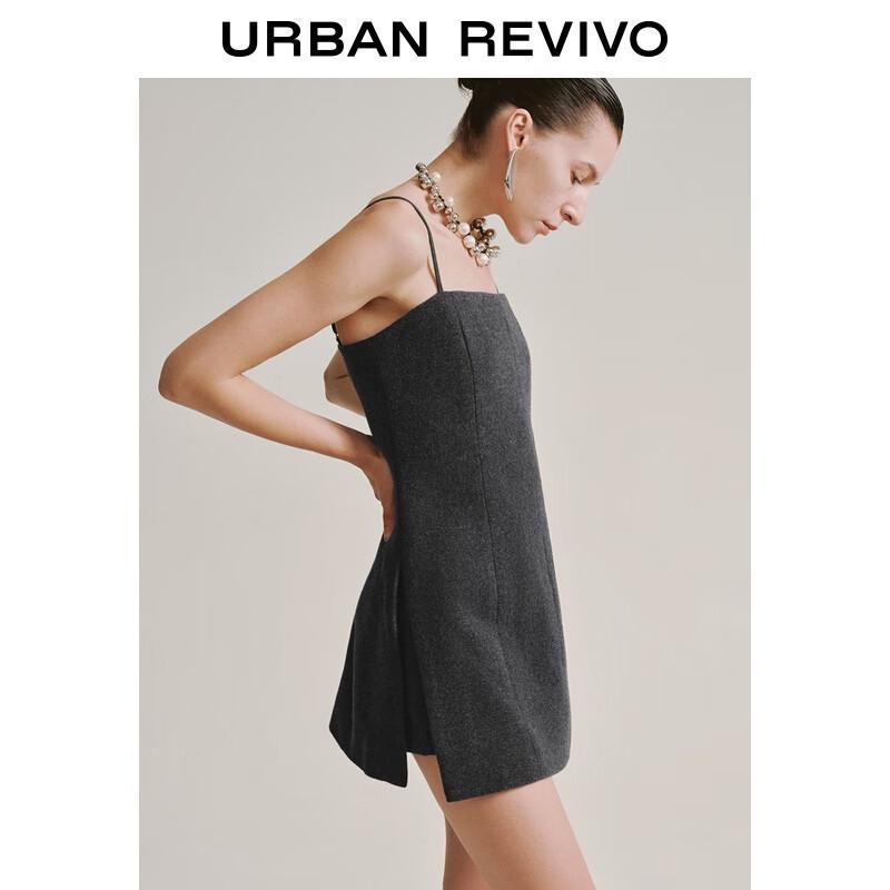 UR 2025 Women's Warm Grey Strappy Short Jumpsuit