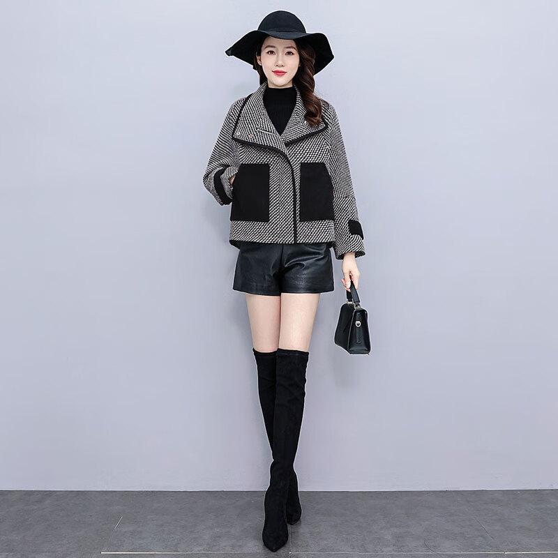 

Sibaishi Women s Elegant Batwing Sleeve Jacket XL