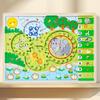 Children's Interactive Gear & Animal Puzzle Blocks for Kindergarten