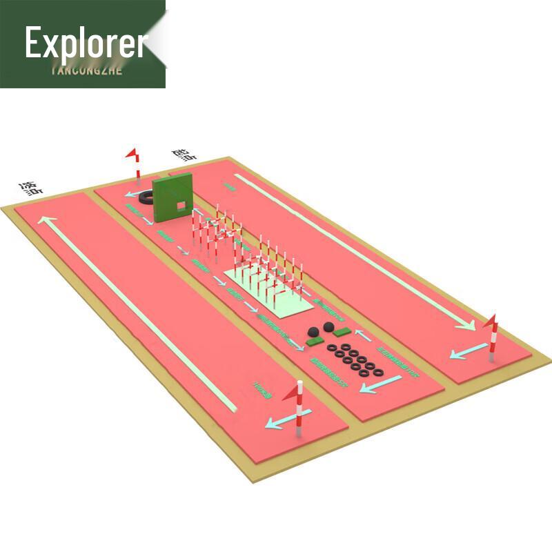 

Explorer Outdoor 400m Obstacle Training Equipment
