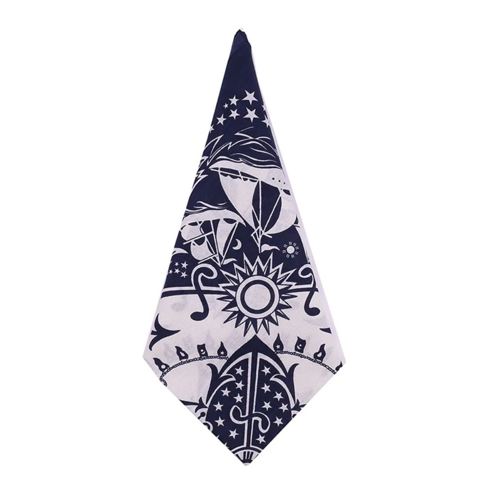 1Pcs Multi-purpose Square Bandana Multi-colored Hiphop Scarf New Headband Headscarf  for Men Women