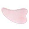 Natural Rose Quartz Scrapping Plate Health Healing Care Massage Stone