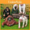 Modello Gorilla Animale Selvatico in PVC per l'Apprendimento e la Collezione dei Bambini