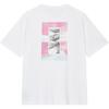Calvin Klein Loose Jacquard Solid Color Short Sleeve T-Shirt Men Tops White J325191-YAF