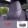 For XPENG P7+ 2026 2027 Car Leather Memory Foam Pillows Neck Pillow headrest Car interior Accessories
