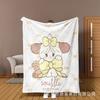 New Cute Cartoon Mikko Flannel Blanket All-season Children's Printed Blanket Soft Nap Blanket
