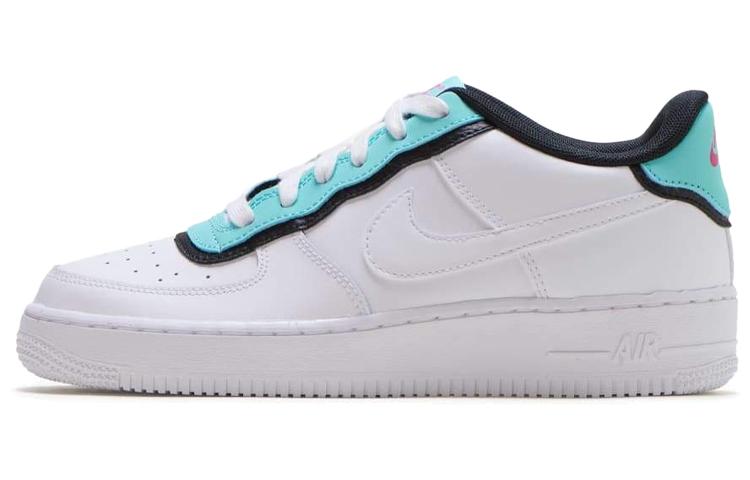 

Nike Air Force 1 Low Double Layer Aqua Black Gs BV1084-100 36.5