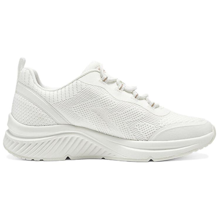 Skechers Arch Comfort Women White Low Top Running Shoes Comfortable Versatile 117561-WHT