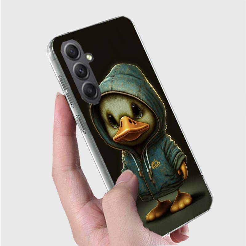 Monkey Frog Pig Cow Bird Cat Animal Phone Case for Samsung A16 A26 A36 A56 A17 A37 A57 A07 A06 A02S A03 A04S A05S Galaxy Note 20