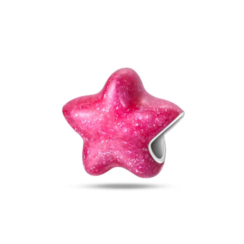 New 925 Silver, Red Strawberry, Mushroom, Car Bead Cross, Dog Pendant Original Bracelet DIY Accessories Exquisite Jewelry