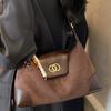 High-value fashion matte armpit bag autumn new trend commuter shoulder bag suede bag women
