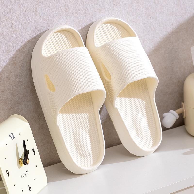 Thick Platform Bathroom Home Slippers 2025 Fashion Soft Sole EVA Indoor Slides Men Sandals Non-slip Women Couples Flip Flops