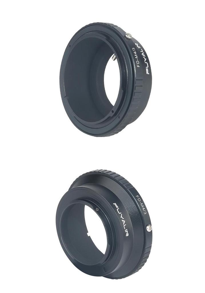 FD-M4/3 Lens Adapter for Canon FD Lenses To Olympus/Panasonic M4/3 Cameras