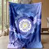 Coperta in Flanella con Stampa Leeds United, Morbida Calda Leggera Coperta da Divano Letto Campeggio