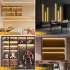 5V COB LED Strip Light Set with Touch Sensor Switch for Wardrobe or Display Cabinet