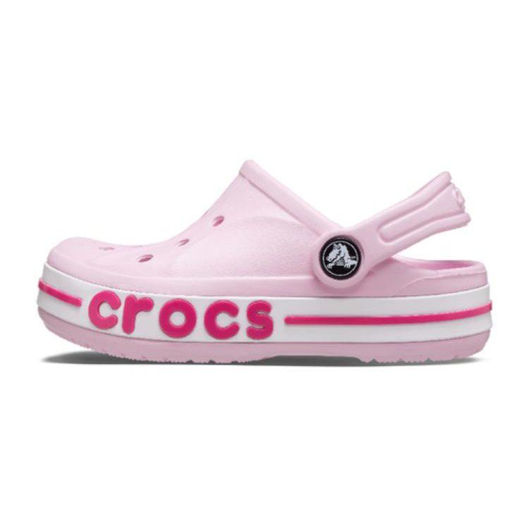 Crocs Bayaband Slip Resistant And Breathable Children's Sandals Pink Kids' 207019-6TG