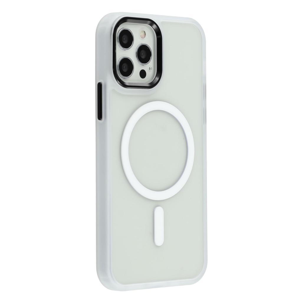 For iPhone 12/12 Pro Case Compatible with MagSafe Anti-Drop TPU+PC Phone Cover
