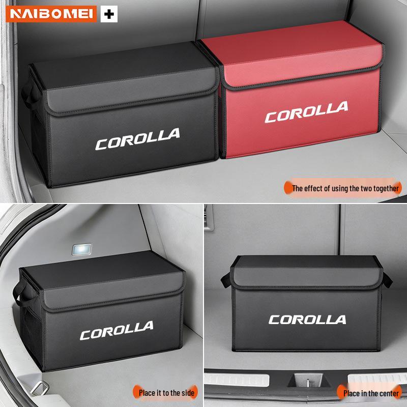 Toyota Corolla Foldable Trunk Organizer - Interior Storage Box