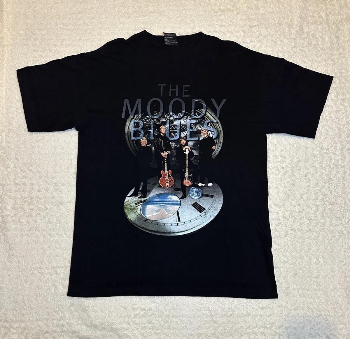 

VTG 1999 The Moody Blues Strange Times Tour T-Shirt Giant Tag Size L XL